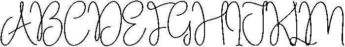Adventure Regular otf (400) Font UPPERCASE