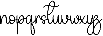 Adventure Regular otf (400) Font LOWERCASE
