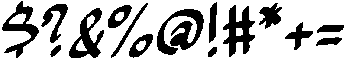 Adventure Regular otf (400) Font OTHER CHARS