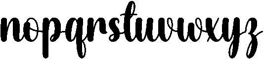 Adventure Regular otf (400) Font LOWERCASE