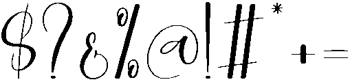 Adventure Regular otf (400) Font OTHER CHARS