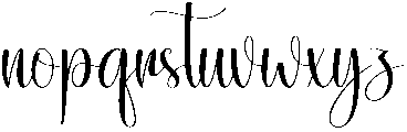 Adventure Regular otf (400) Font LOWERCASE