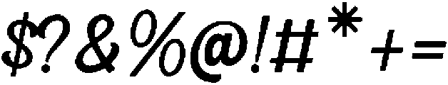 Adventure otf (400) Font OTHER CHARS