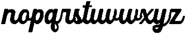 Adventure otf (400) Font LOWERCASE