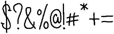 Adventure otf (400) Font OTHER CHARS