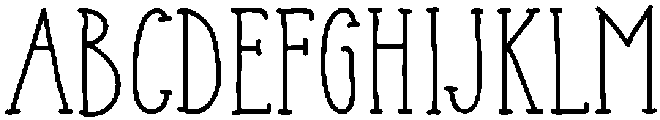 Adventure otf (400) Font UPPERCASE