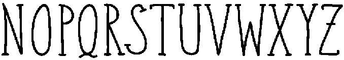 Adventure otf (400) Font UPPERCASE
