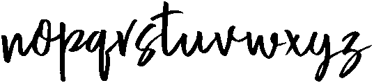 Adventure otf (400) Font LOWERCASE