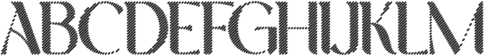 Adventures Lines Regular otf (400) Font UPPERCASE