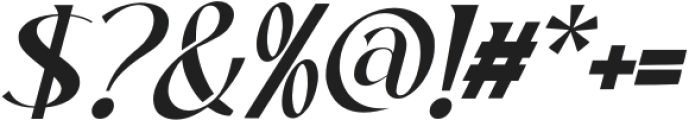 Adventures Regular Italic otf (400) Font OTHER CHARS