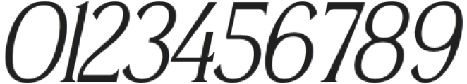 Advine Italic otf (400) Font OTHER CHARS