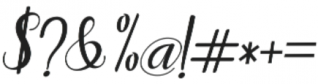 adaline script Italic otf (400) Font OTHER CHARS