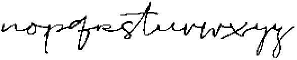 adelia otf (400) Font LOWERCASE