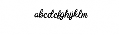 Adeghio.ttf Font LOWERCASE