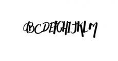 Adele Cute Typeface Font UPPERCASE