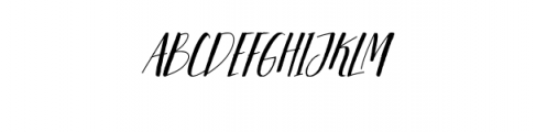 Adellove.ttf Font UPPERCASE