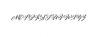 Adorn Coronet.otf Font UPPERCASE