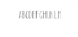 AdoulissRegular.otf Font UPPERCASE