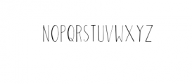 AdoulissRegular.otf Font UPPERCASE