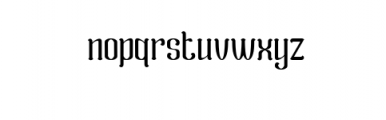 Adrenafamily.ttf Font LOWERCASE