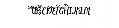 Aduhay Script Font UPPERCASE