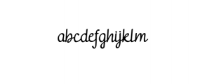 adelitha.ttf Font LOWERCASE