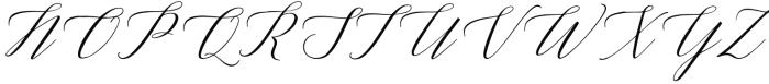 Adelicia Script Rough Font UPPERCASE