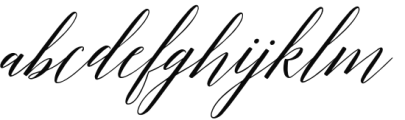 Adelicia Script Rough Font LOWERCASE