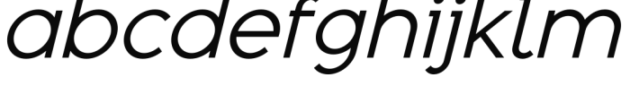 Adequate Regular Italic Font LOWERCASE