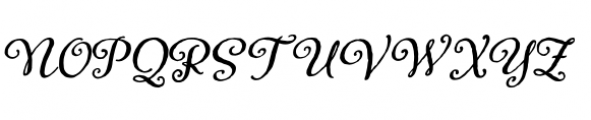 Adorn Bouquet Font UPPERCASE