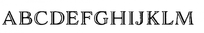 Adorn Engraved Font LOWERCASE