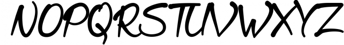 Addline - Handwritten Bold Font Font UPPERCASE