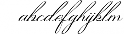 Adediala Script Font LOWERCASE