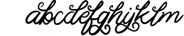 Adelia - Elegant Script Typeface Font LOWERCASE