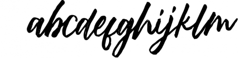 Adelia - Rough Script font Font LOWERCASE