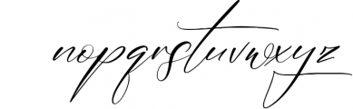 Adelinetha Charlote - Modern Calligraphy Font 1 Font LOWERCASE
