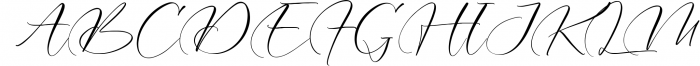 Adelinetha Charlote - Modern Calligraphy Font Font UPPERCASE