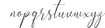 Adistria Font LOWERCASE