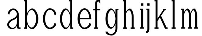 Adney Slab Serif 3 Font Family 1 Font LOWERCASE