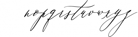 Adora Bouton-Luxury Script Font LOWERCASE