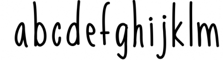 Adorable Skinny Font Font LOWERCASE