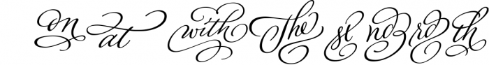 Adorn Smooth Collection 1 Font LOWERCASE