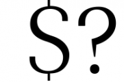 Adrina Modern Serif Font Family 1 Font OTHER CHARS