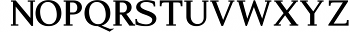 Adrina Modern Serif Font Family Font UPPERCASE