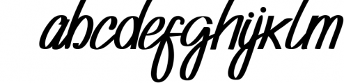 Adventure Typeface Font LOWERCASE
