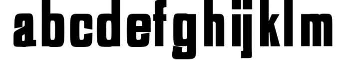 Adyson Sans Serif Typeface 1 Font LOWERCASE