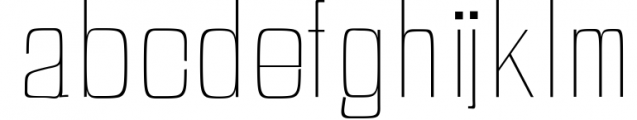 Adyson Sans Serif Typeface 2 Font LOWERCASE