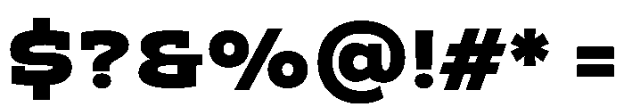 ADEROSTRIAL-Black Font OTHER CHARS