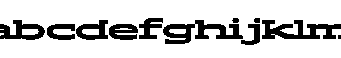 ADEROSTRIAL-BlackWide FONT