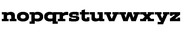 ADEROSTRIAL-Black Font LOWERCASE